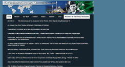 Desktop Screenshot of pakistanintheworld.com